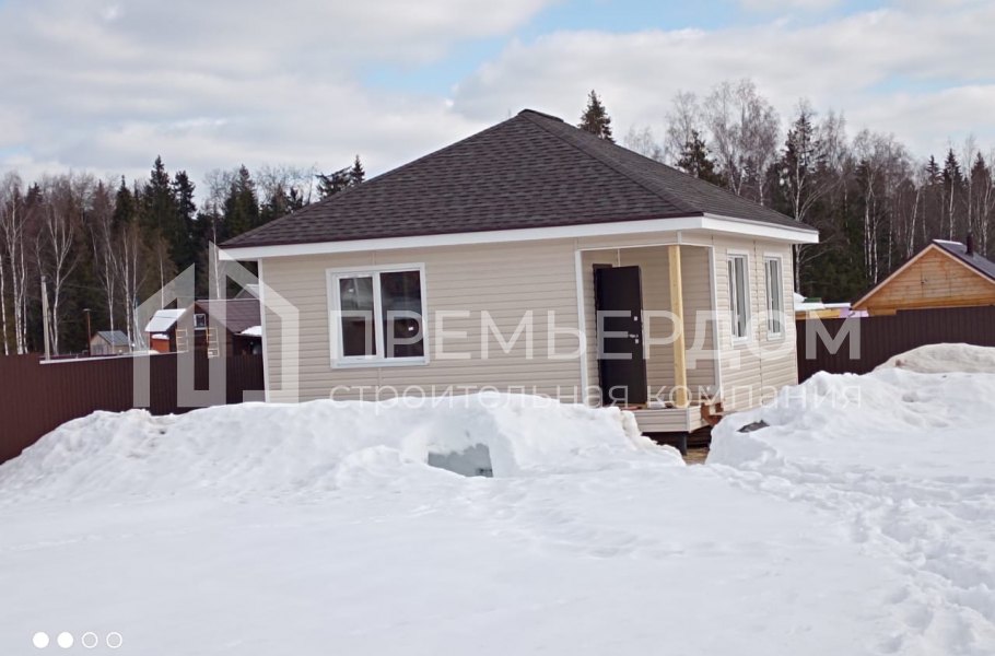 Фото со стройплощадок - Дом по проекту К-6 и баня