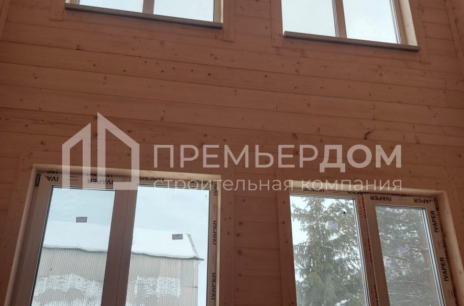 Фото со стройплощадок - Дом по проекту К-22