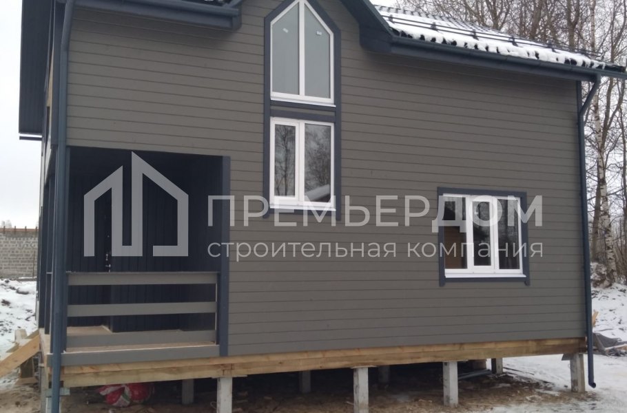 Фото со стройплощадок - Дом по проекту К-5