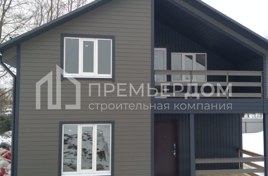 Фото со стройплощадок - Дом по проекту К-5