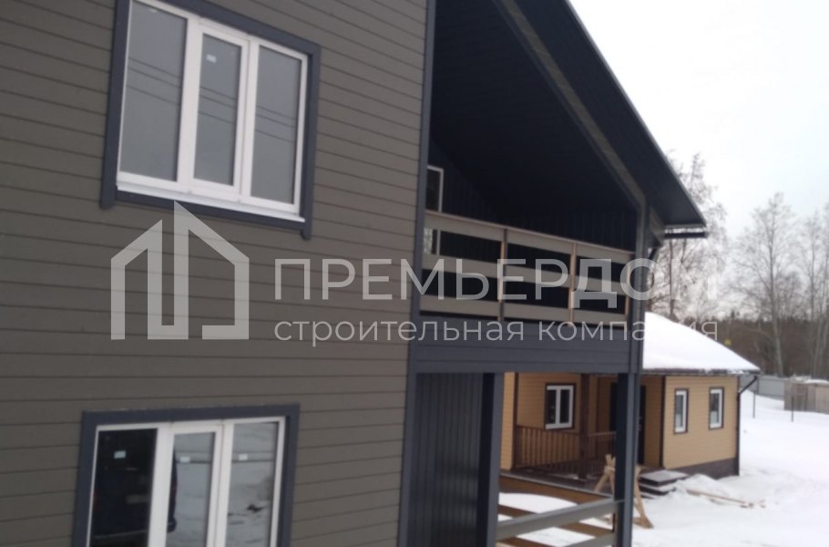 Фото со стройплощадок - Дом по проекту К-5