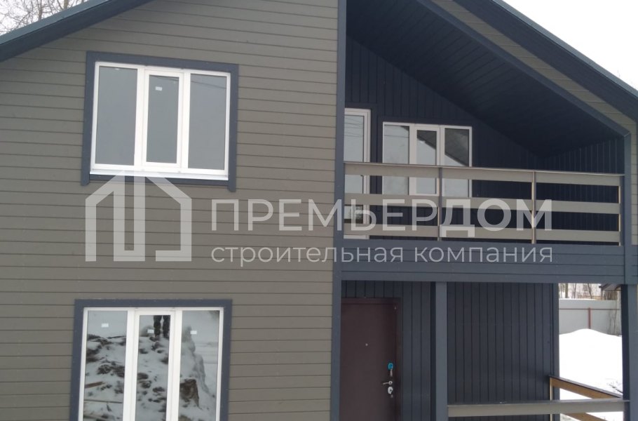 Фото со стройплощадок - Дом по проекту К-5