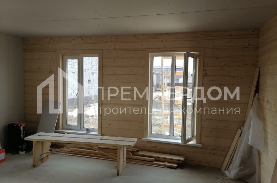 Фото со стройплощадок - Дом по проекту К-10