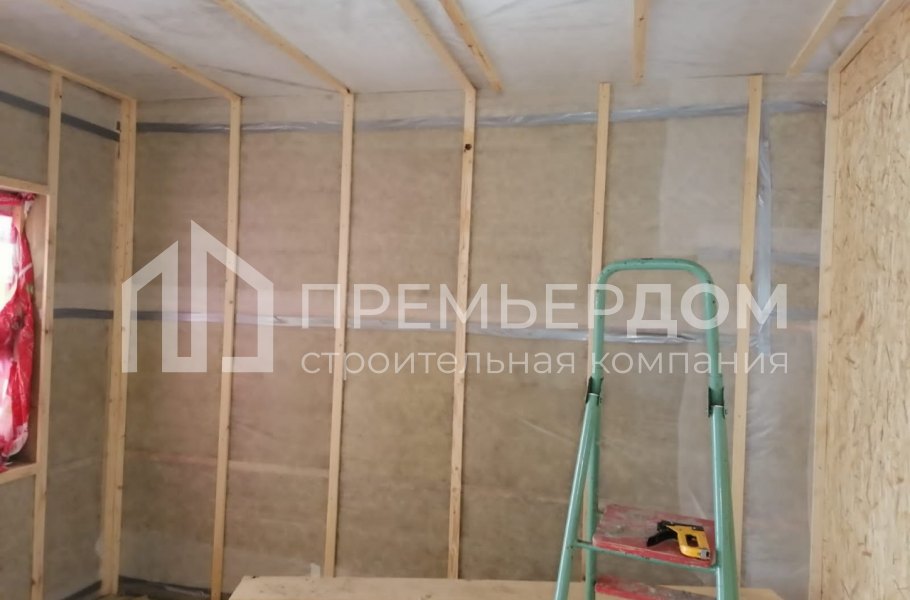 Фото со стройплощадок - Дом по проекту К-10