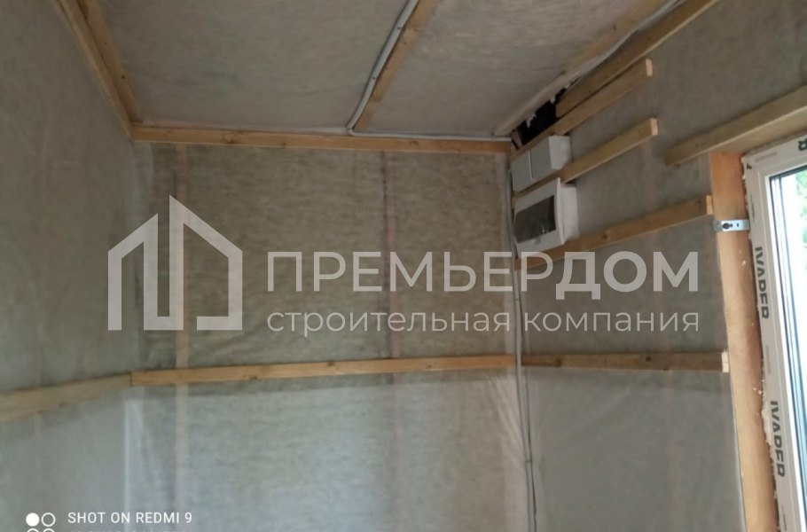 Фото со стройплощадок - Дом по проекту К-28