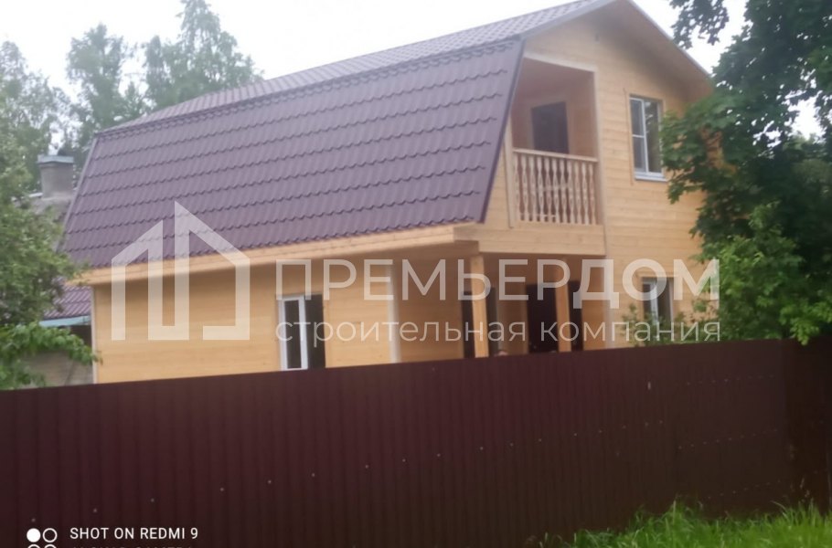 Фото со стройплощадок - Дом по проекту К-28