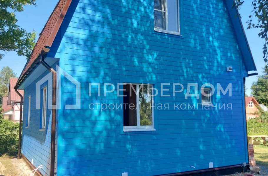 Фото со стройплощадок - Каркасный дом 6х7 м.