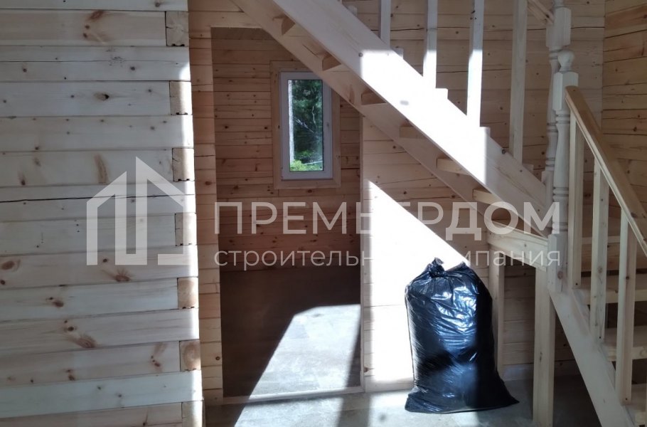 Фото со стройплощадок - Каркасный дом 6×8 м.