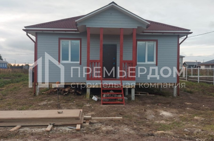 Фото со стройплощадок - Каркасный дом 8,5х12 м. 