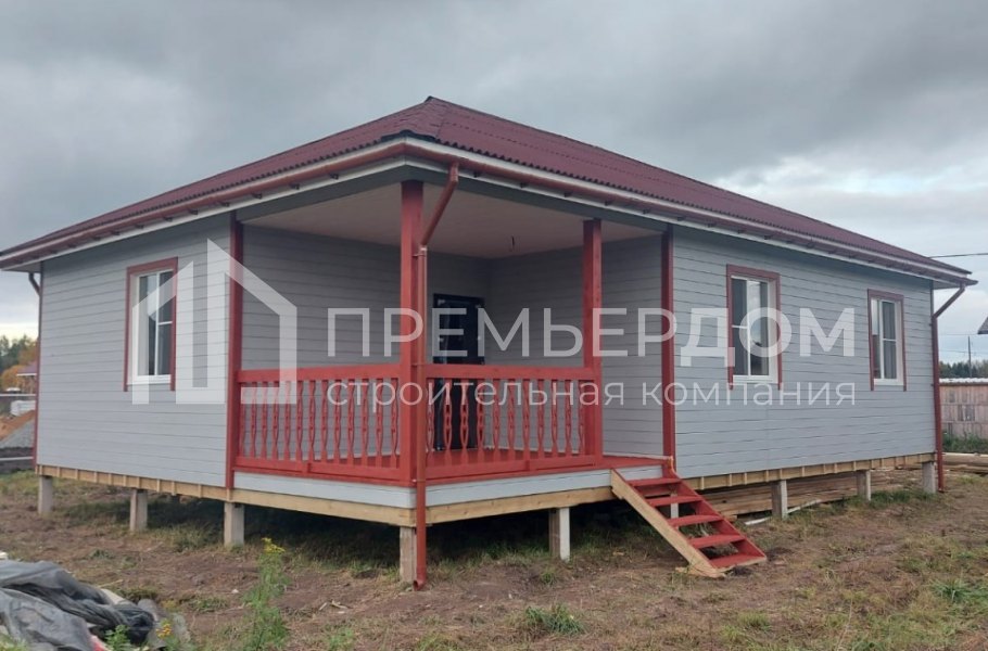 Фото со стройплощадок - Каркасный дом 8,5х12 м. 