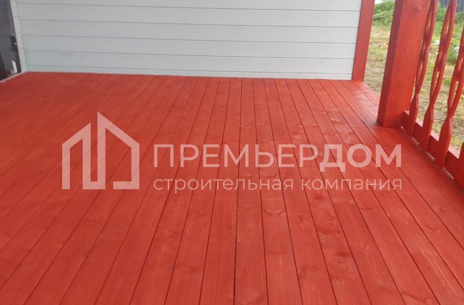 Фото со стройплощадок - Каркасный дом 8,5х12 м. 