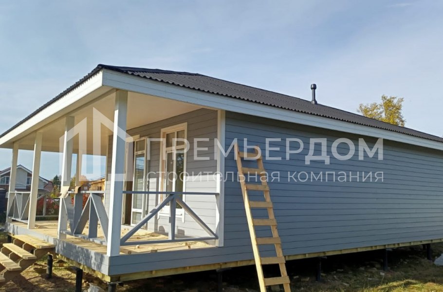 Фото со стройплощадок - Дом по проекту К-17