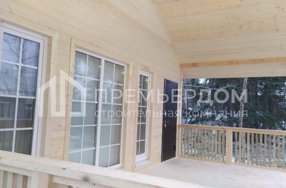 Фото со стройплощадок - Каркасный дом 6х11 м.