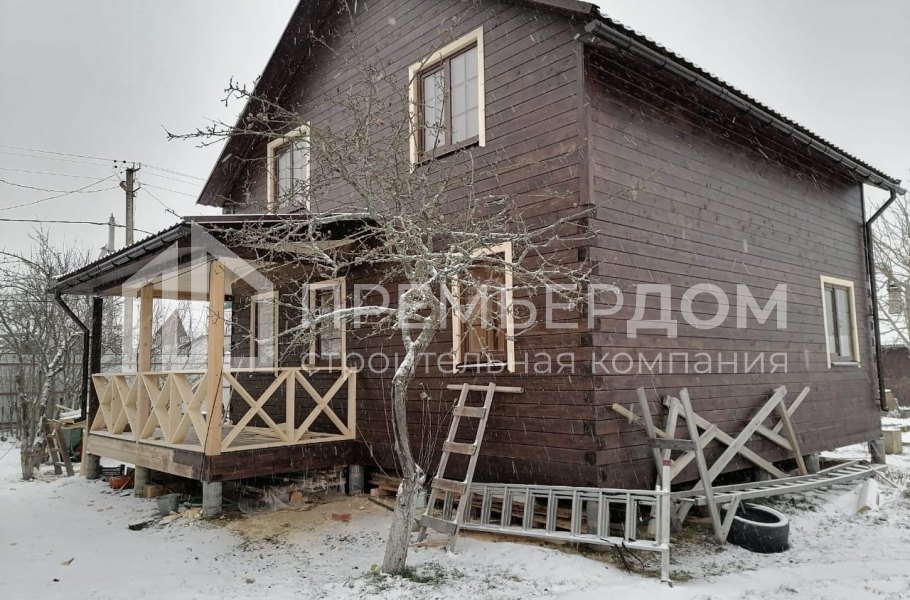 Фото со стройплощадок - Дом по проекту К-24