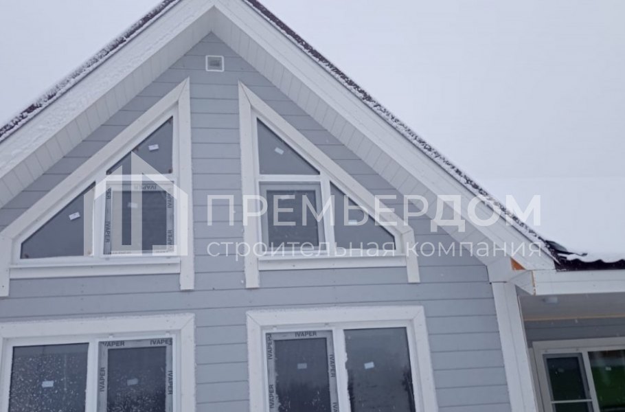 Фото со стройплощадок - Дом по проекту К-35