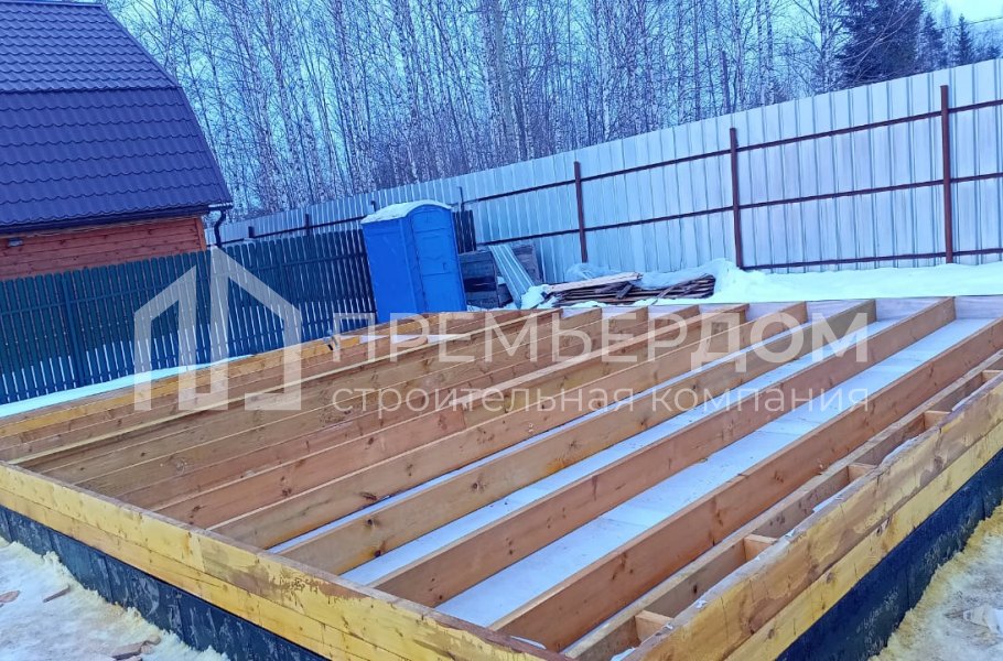 Фото со стройплощадок - Дом по проекту К-3