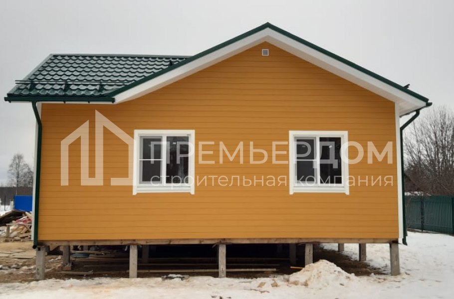 Фото со стройплощадок - Дом по проекту К-1