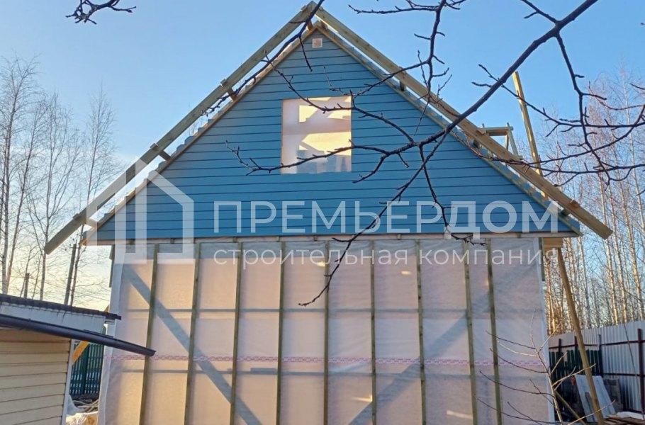 Фото со стройплощадок - Дом по проекту К-3