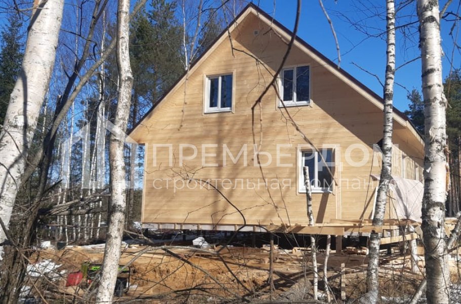 Фото со стройплощадок - Дом по проекту К-62