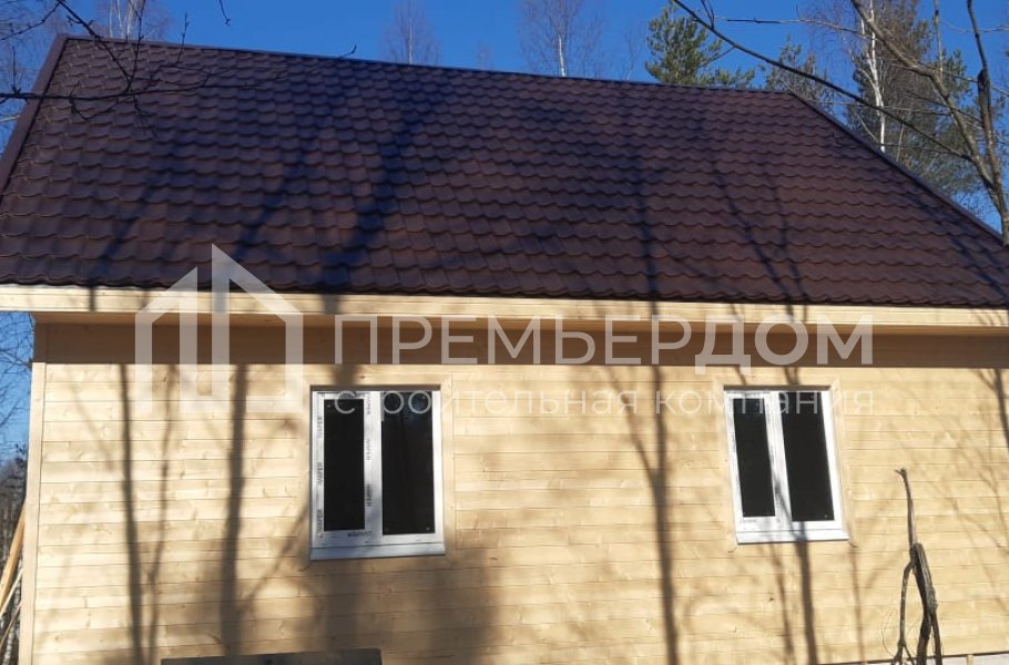 Фото со стройплощадок - Дом по проекту К-62