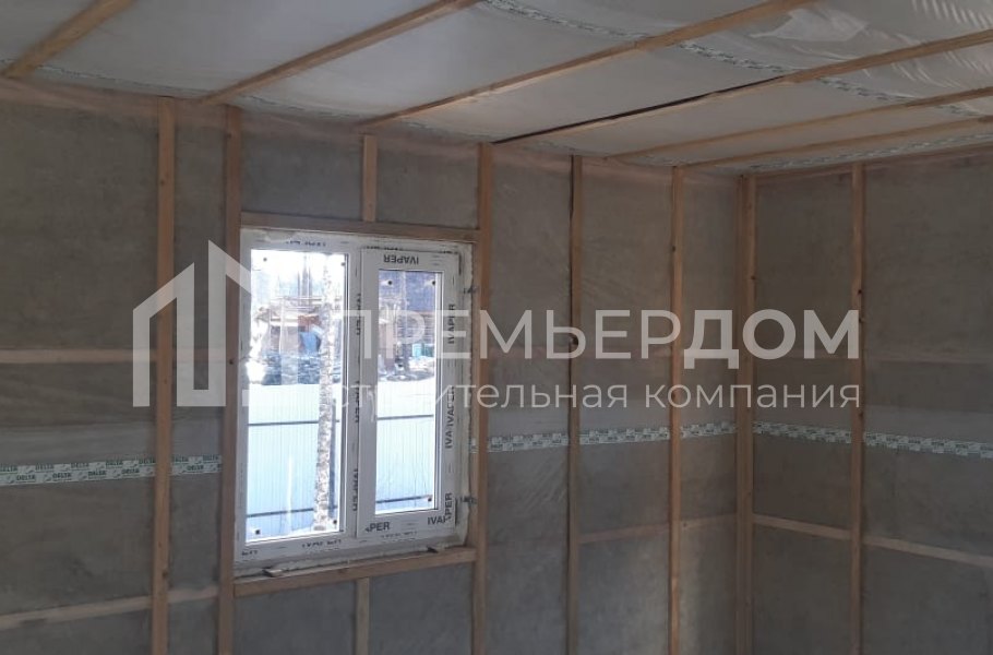 Фото со стройплощадок - Дом по проекту К-62