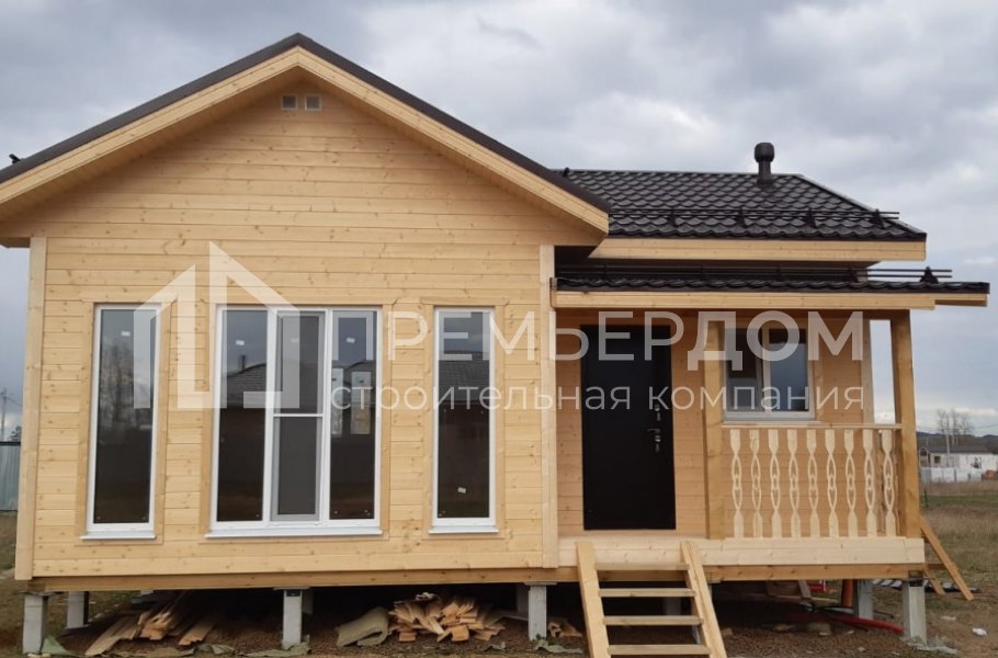 Фото со стройплощадок - Дом по проекту К-125