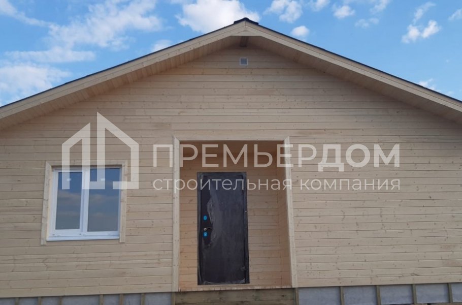 Фото со стройплощадок - Каркасный дом 8х14 м.