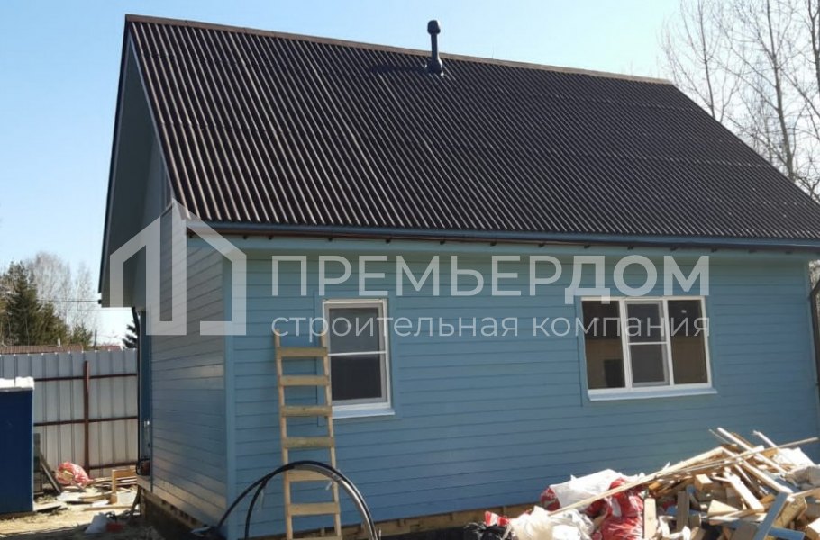 Фото со стройплощадок - Дом по проекту К-3