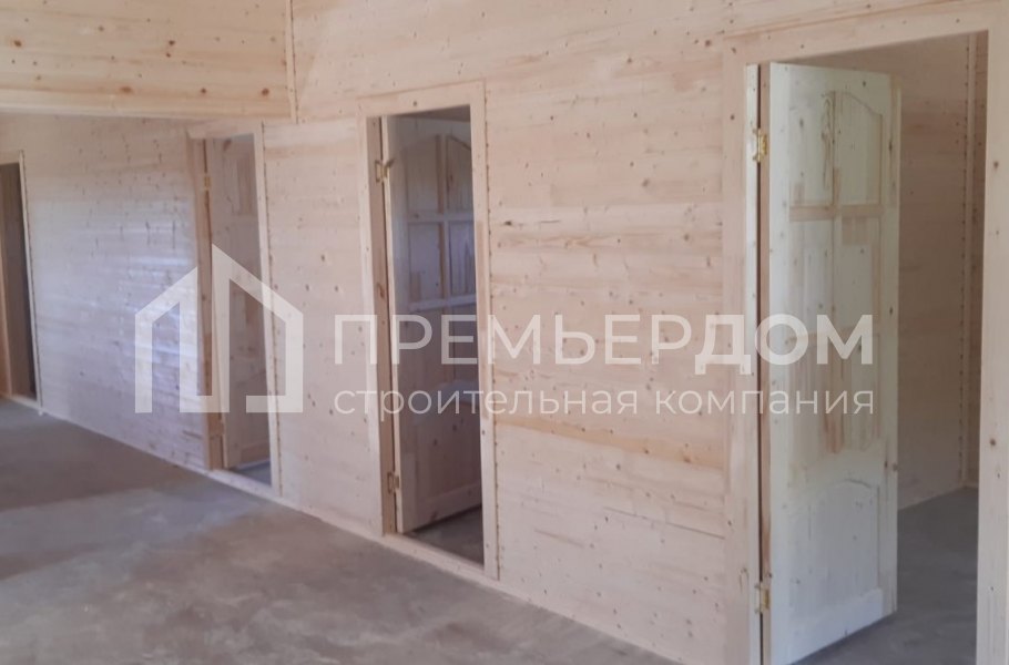 Фото со стройплощадок - Каркасный дом 9х12 м.