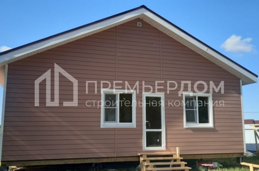 Фото со стройплощадок - Каркасный дом 9х12 м.