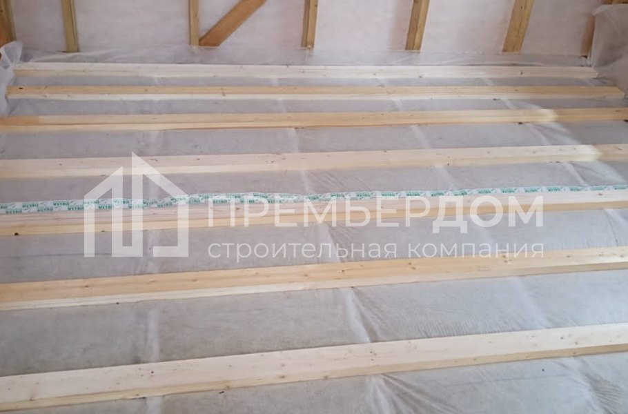 Фото со стройплощадок - Дом по проекту К-10