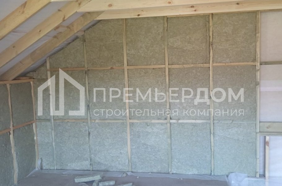 Фото со стройплощадок - Дом по проекту К-10