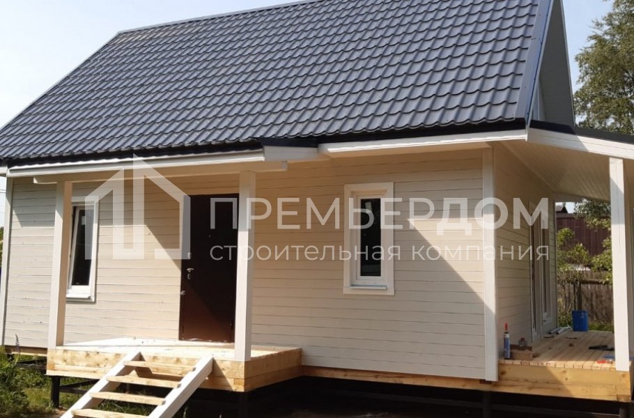 Фото со стройплощадок - Дом по проекту К-105