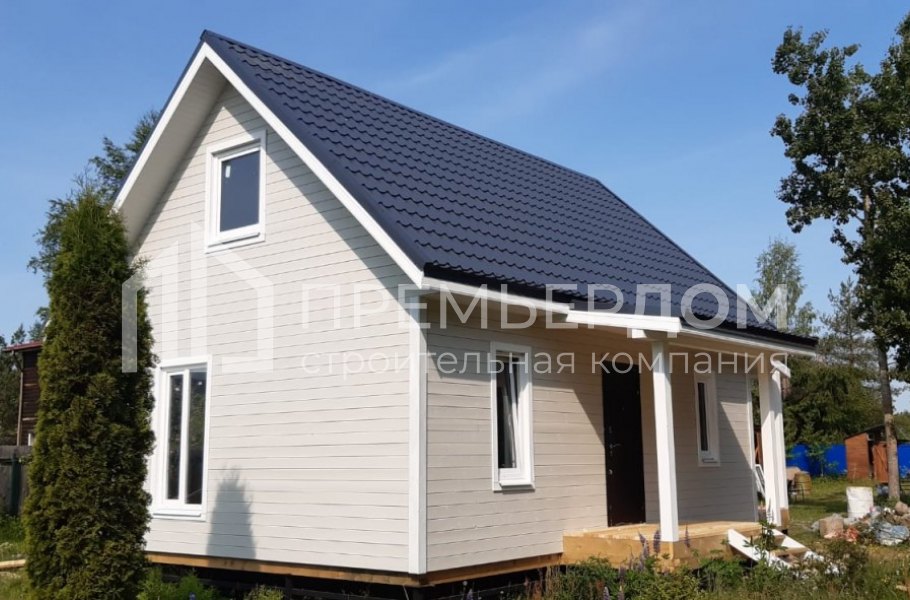 Фото со стройплощадок - Дом по проекту К-105