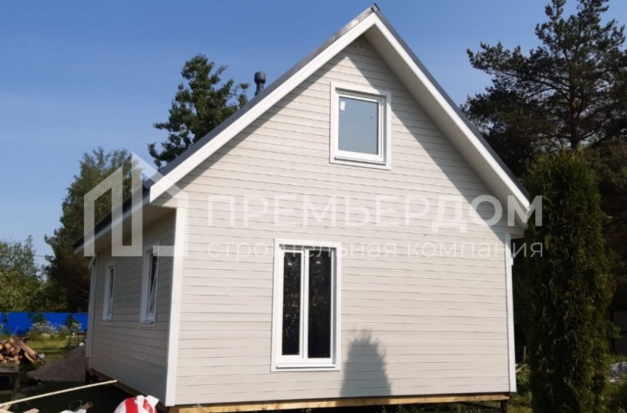 Фото со стройплощадок - Дом по проекту К-105