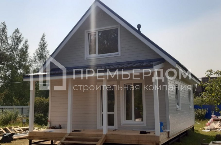 Фото со стройплощадок - Дом по проекту К-105