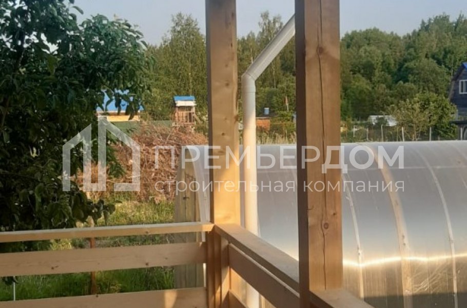 Фото со стройплощадок - Каркасный дом 8х9 м.