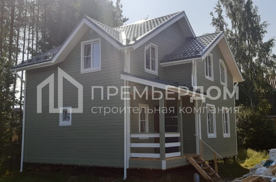 Фото со стройплощадок - Дом по проекту К-10