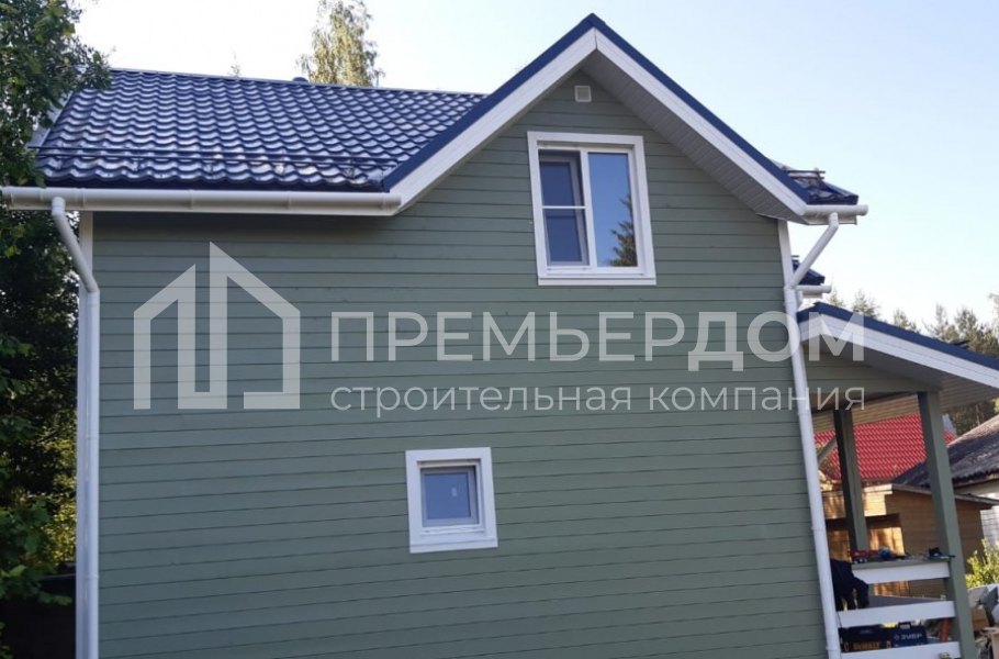 Фото со стройплощадок - Дом по проекту К-10