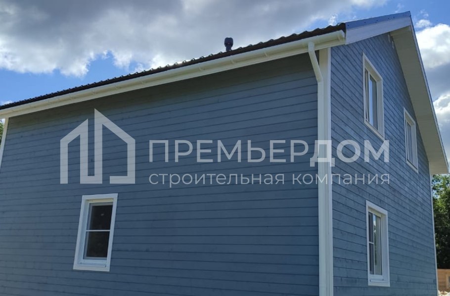 Фото со стройплощадок - Каркасный дом 9х10 м.