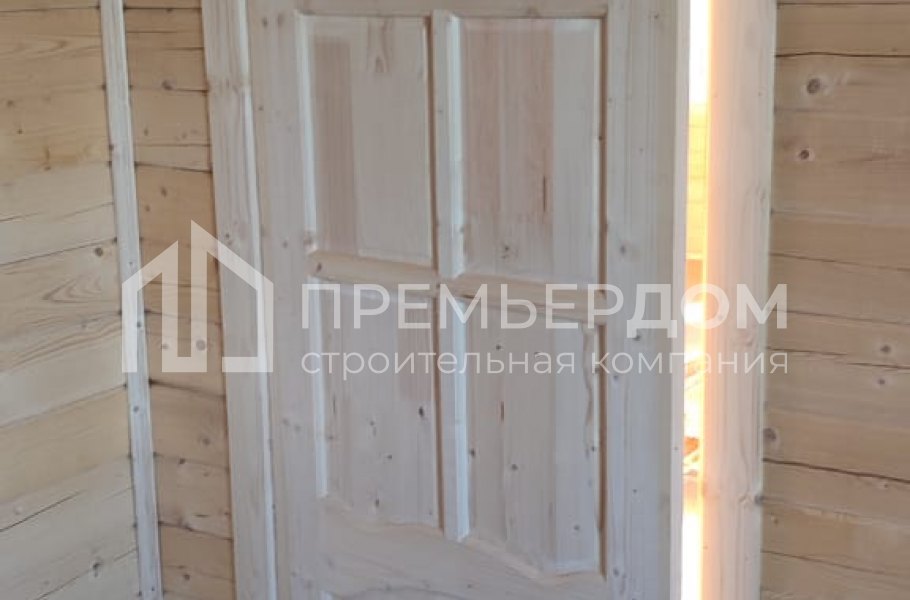 Фото со стройплощадок - Дом из бруса 9х11 м.