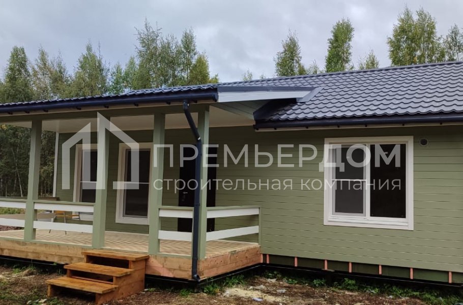 Фото со стройплощадок - Каркасный дом 9х10 м.