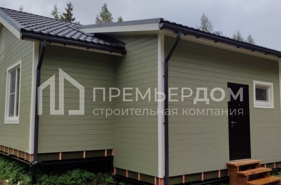 Фото со стройплощадок - Каркасный дом 9х10 м.