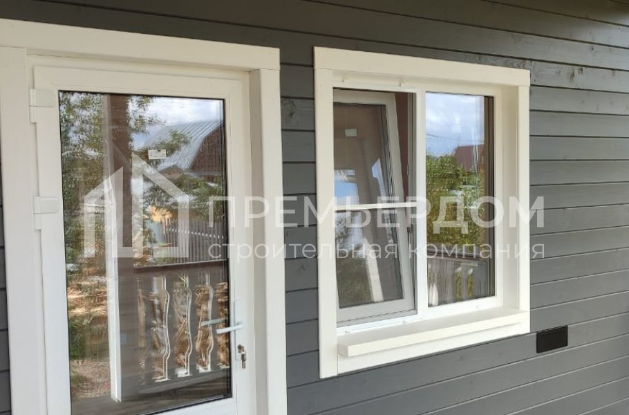 Фото со стройплощадок - Каркасный дом 8.5х11 м