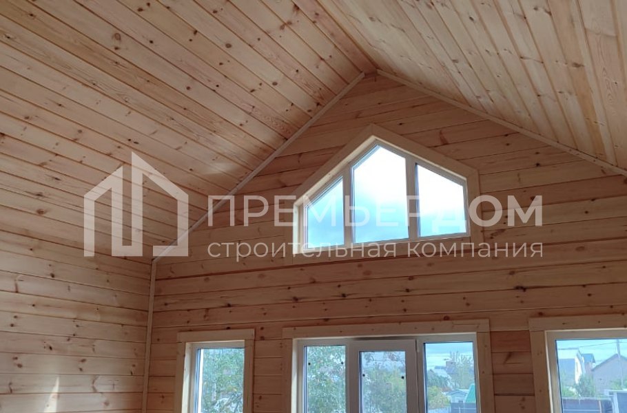 Фото со стройплощадок - Каркасный дом 8.5х11 м