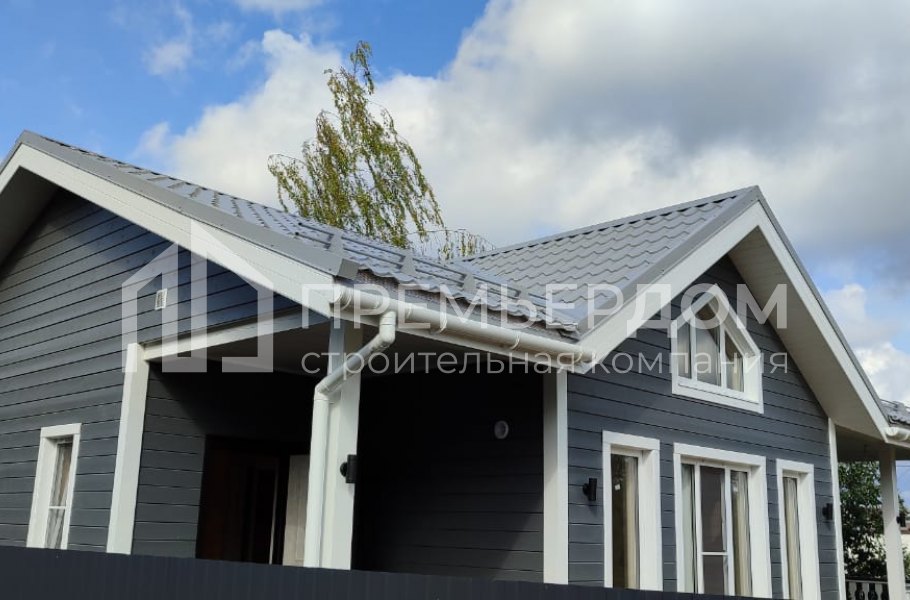 Фото со стройплощадок - Каркасный дом 8.5х11 м