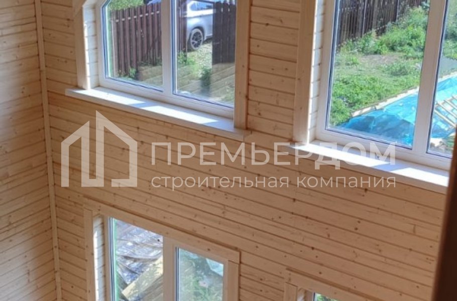 Фото со стройплощадок - Каркасный дом 7.5х12.5 м