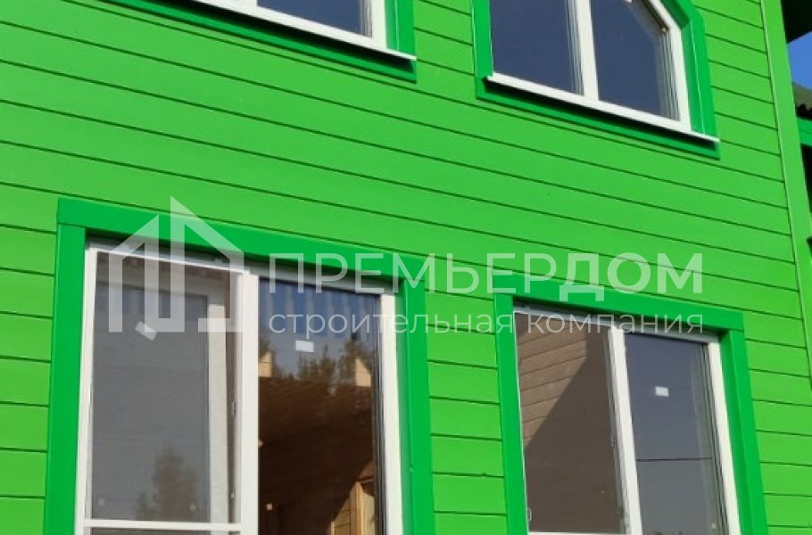 Фото со стройплощадок - Каркасный дом 7.5х12.5 м