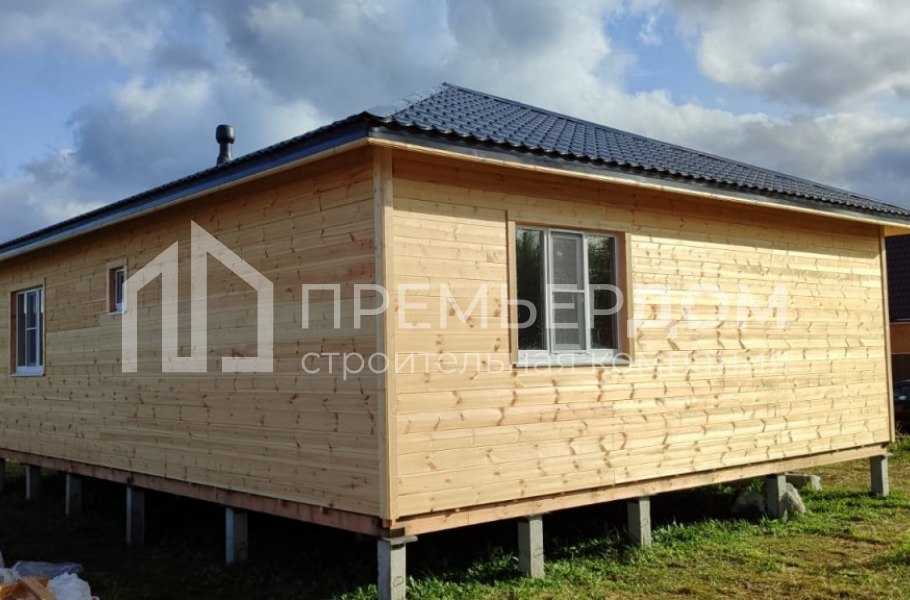 Фото со стройплощадок - Каркасный дом 10х12 м