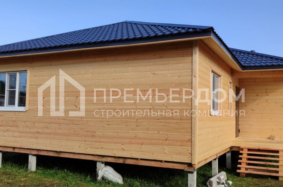 Фото со стройплощадок - Каркасный дом 10х12 м